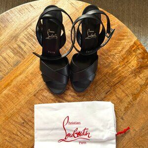 Christian Louboutin Mariza 85 Leather Sandal
